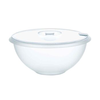 Cosmoplast© Oasi Frigo Bowl with Lid – Medium - White