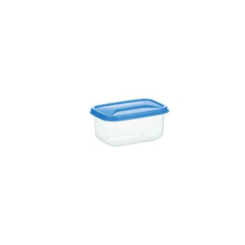 Cosmoplast© Set of 4 Microwave-Freezer Rectangular Boxes - Blue
