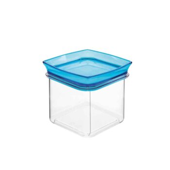 Cosmoplast© Freshness Safe Square Canister – Small - Blue